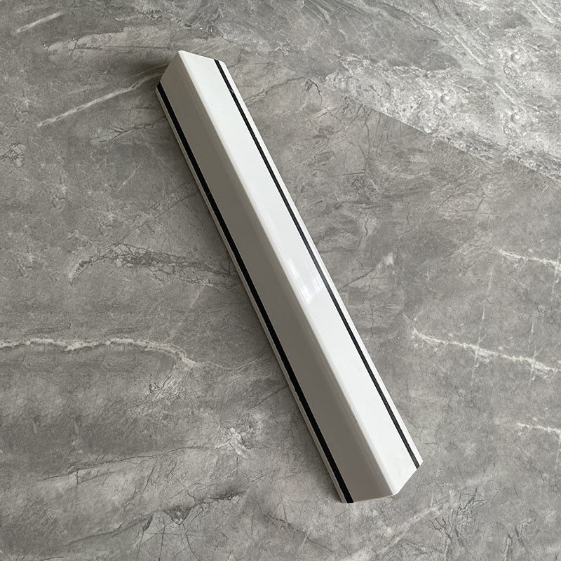 Pvc-Muurcomité de Versieringsbreedte 40*40mm 30*30mm 25*25mm van de Randhoek