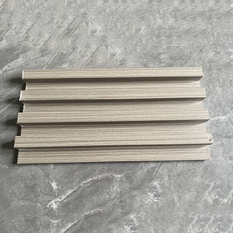 Het Comité van de de Bekledings Openluchtmuur van de muurdecoratie WPC 3D In reliëf maken het Met latjes