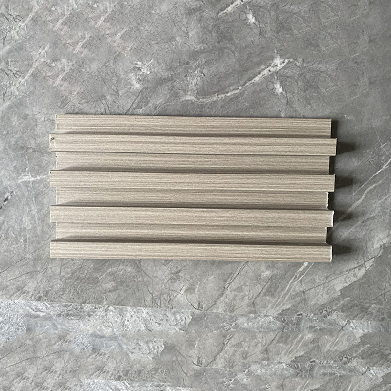 Het Comité van de de Bekledings Openluchtmuur van de muurdecoratie WPC 3D In reliëf maken het Met latjes