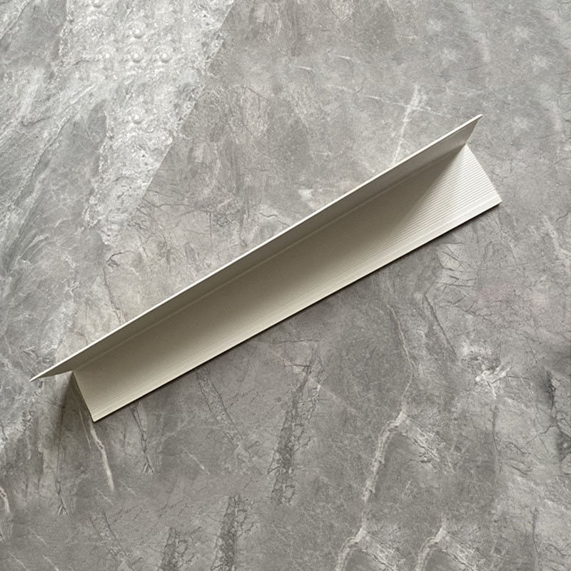 De Muurhoek van pvc van het streepjebewijs bewaakt de Plastic het Scherpen de Bescherming van de Muurhoek